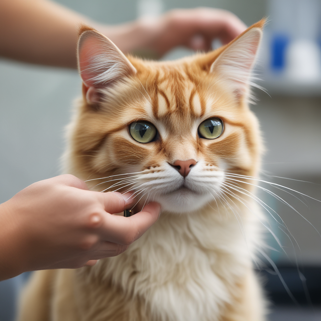 picture of a cat grooming in a las vegas salon